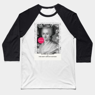 Olympe de Gouges Baseball T-Shirt